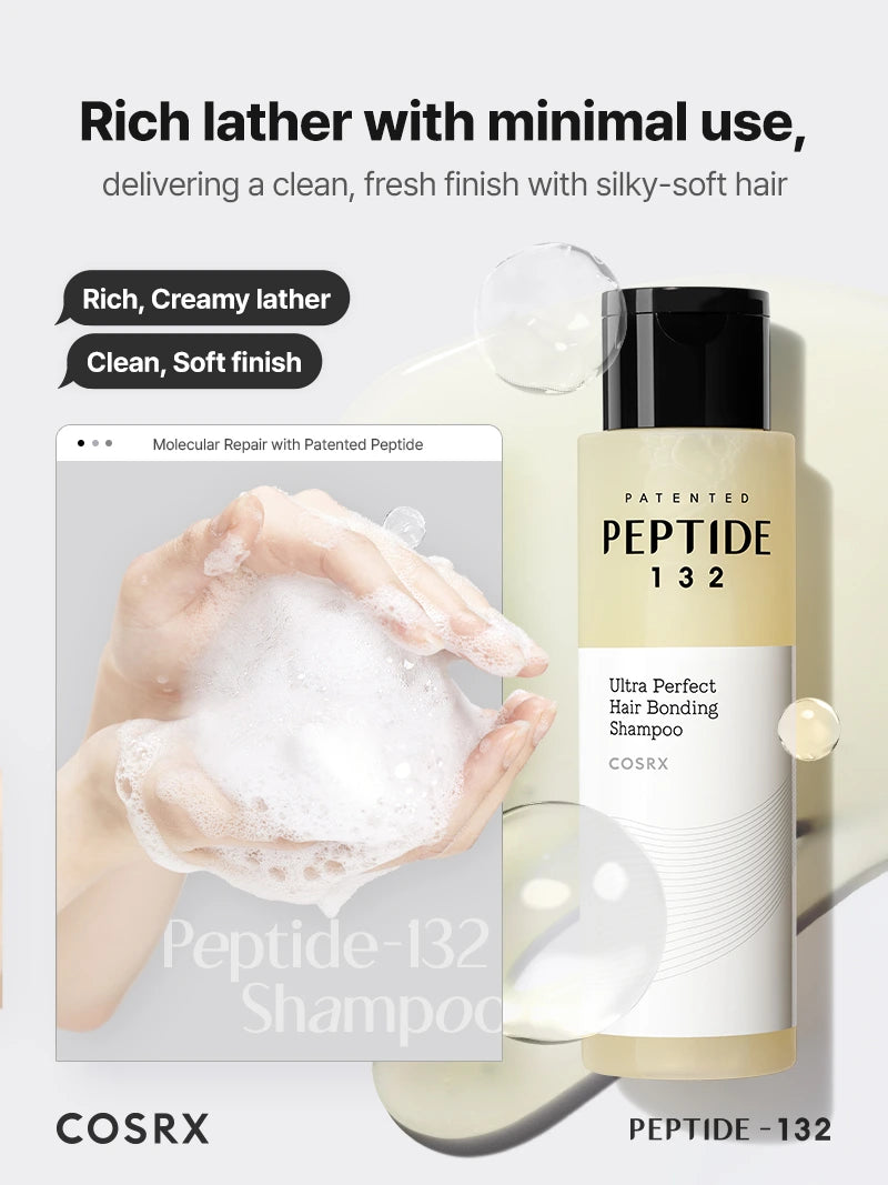 COSRX PEPTIDE-132 Ultra Perfect Hair Bonding Shampoo - Image 8