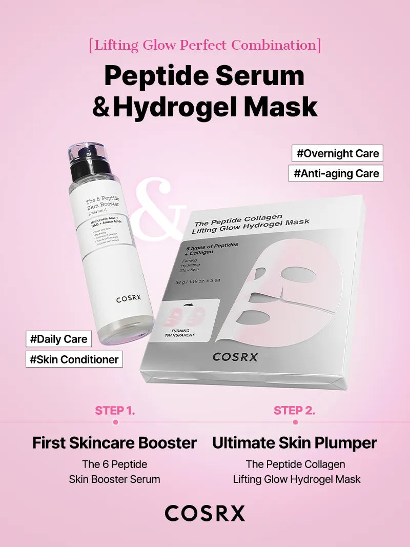 COSRX The Peptide Collagen Lifting Glow Hydrogel Mask - Image 17