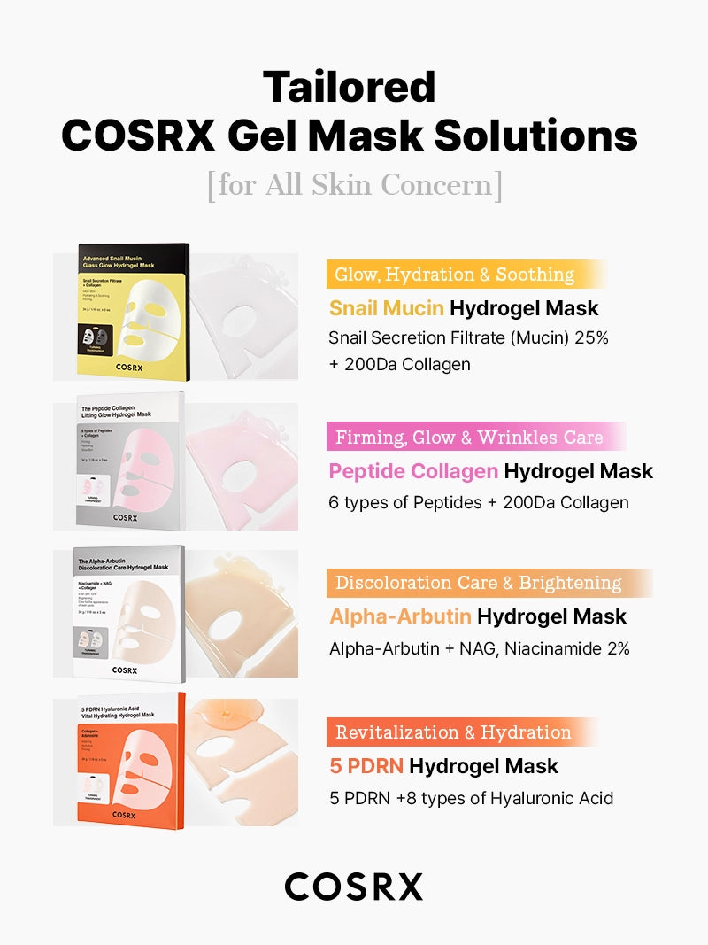 COSRX The Peptide Collagen Lifting Glow Hydrogel Mask - Image 18